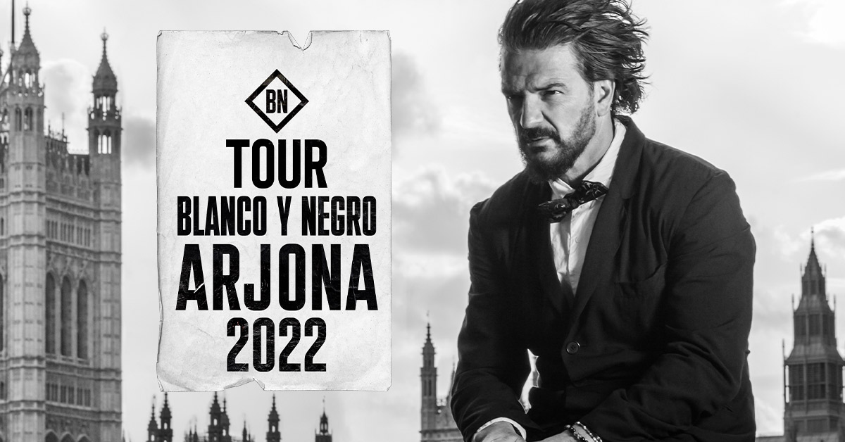 Ricardo Arjona en Toronto Tour Blanco y Negro 2022